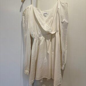 Superdown White Off the Shoulder Dress